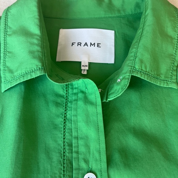 FRAME green Shirt - Picture 2 of 5